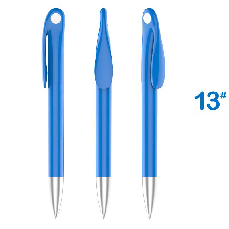 Cute Rabbit Plastic Pen - Blue Barrel with White Point