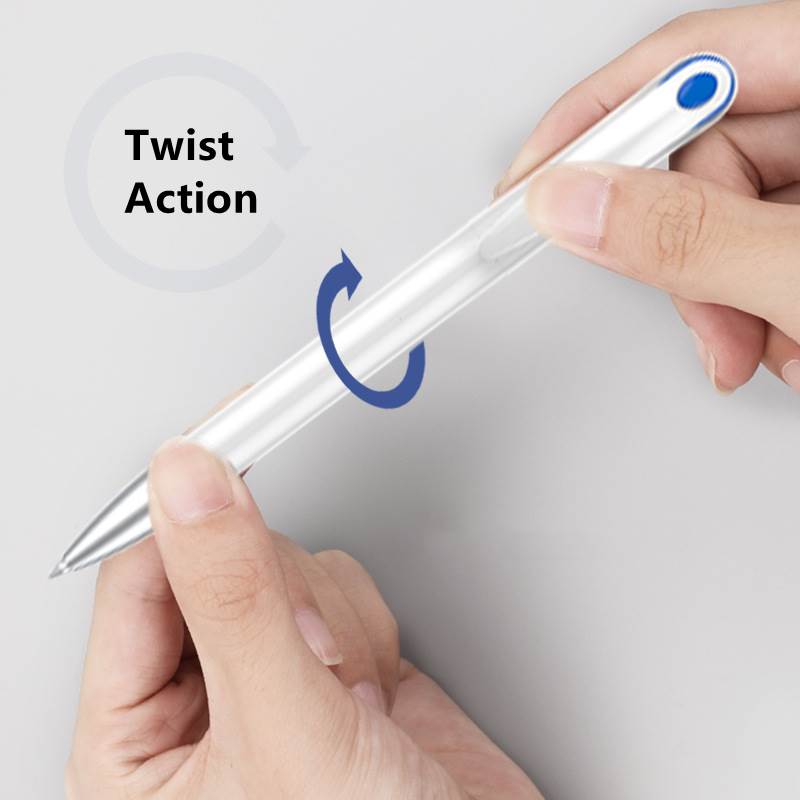 Stylish Advertising Plastic Pen - Twist Action