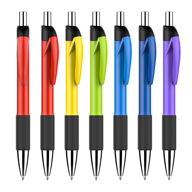 Economical Minimalist Advertising Pen - Colorful Pen Barrel