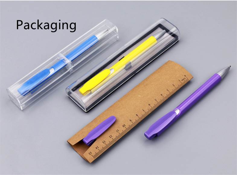 Retractable Clip Gifting Plastic Pen - Packaging