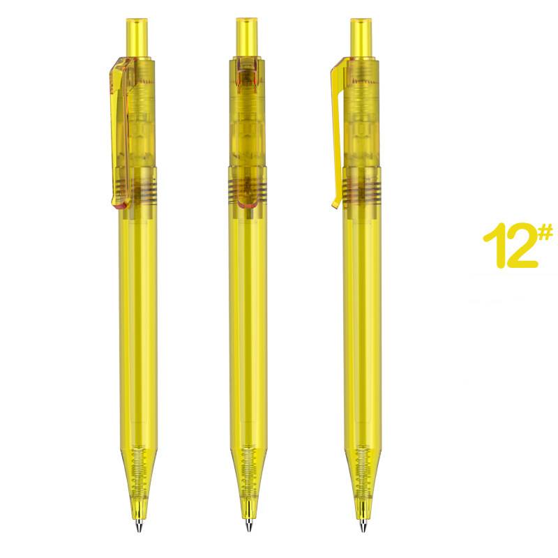 Marketing Master Rainbow Pen - Transparent Yellow Barrel