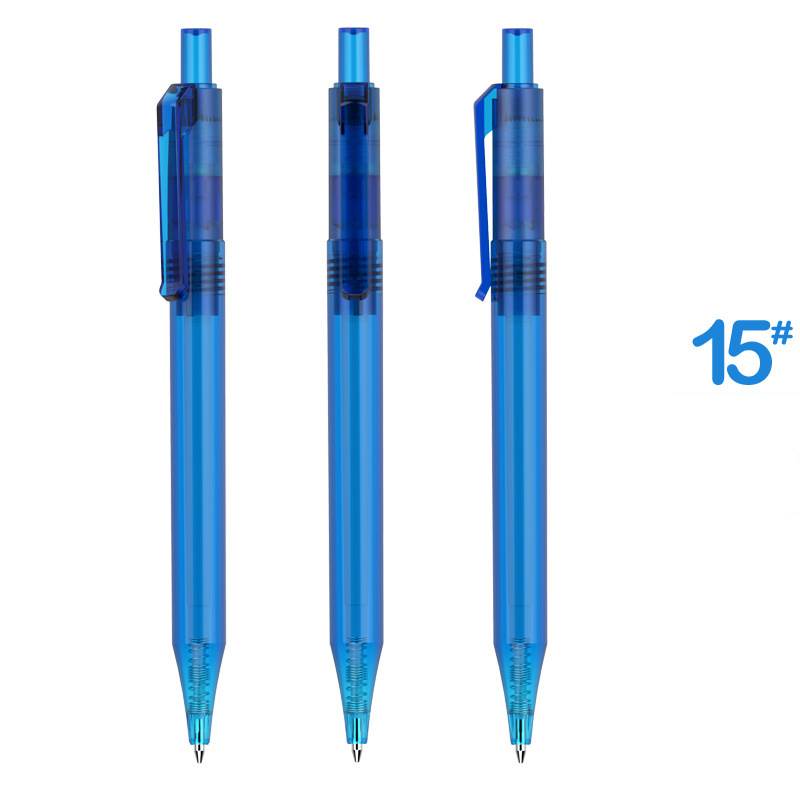 Marketing Master Rainbow Pen - Transparent Blue Barrel