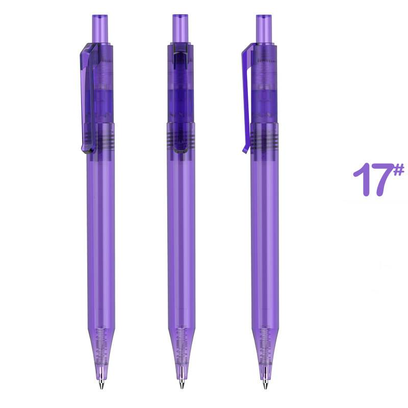 Marketing Master Rainbow Pen - Transparent Purple Barrel