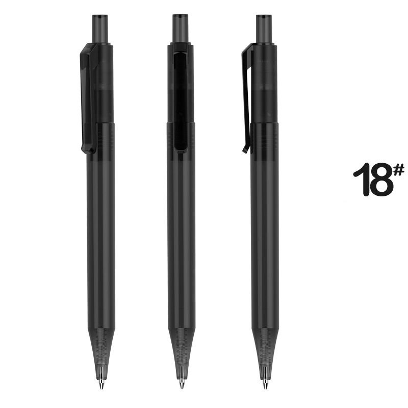 Marketing Master Rainbow Pen - Transparent Black Barrel