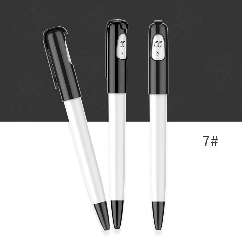 Funny Face Ballpoint Pen - Black