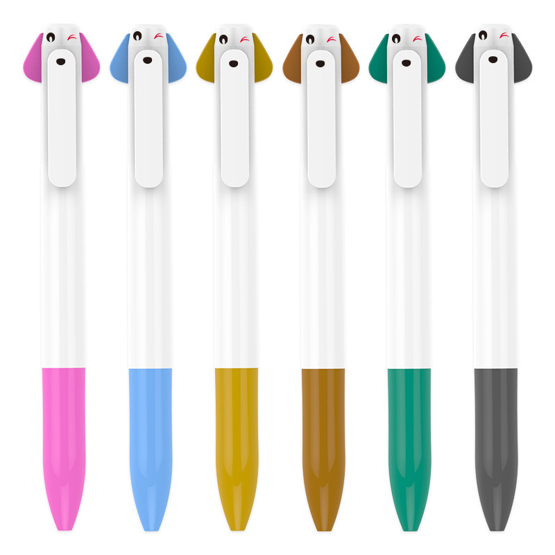 Doggy Dual-color Ballpoint Pen - Overview