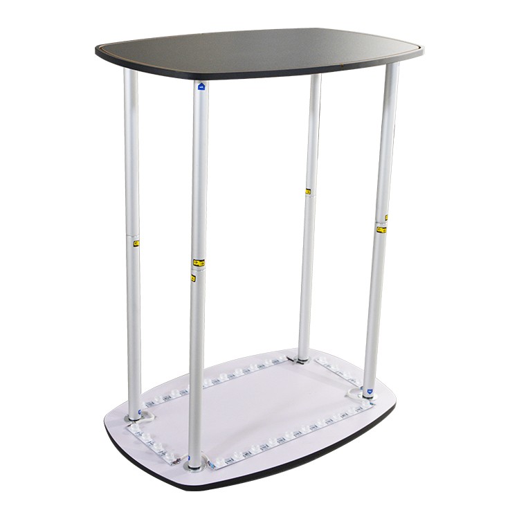 SEG Square Top Illuminated Counter - Frame