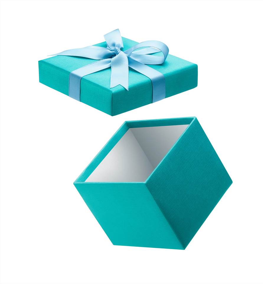 Birthday Gift Box - Light Blue
