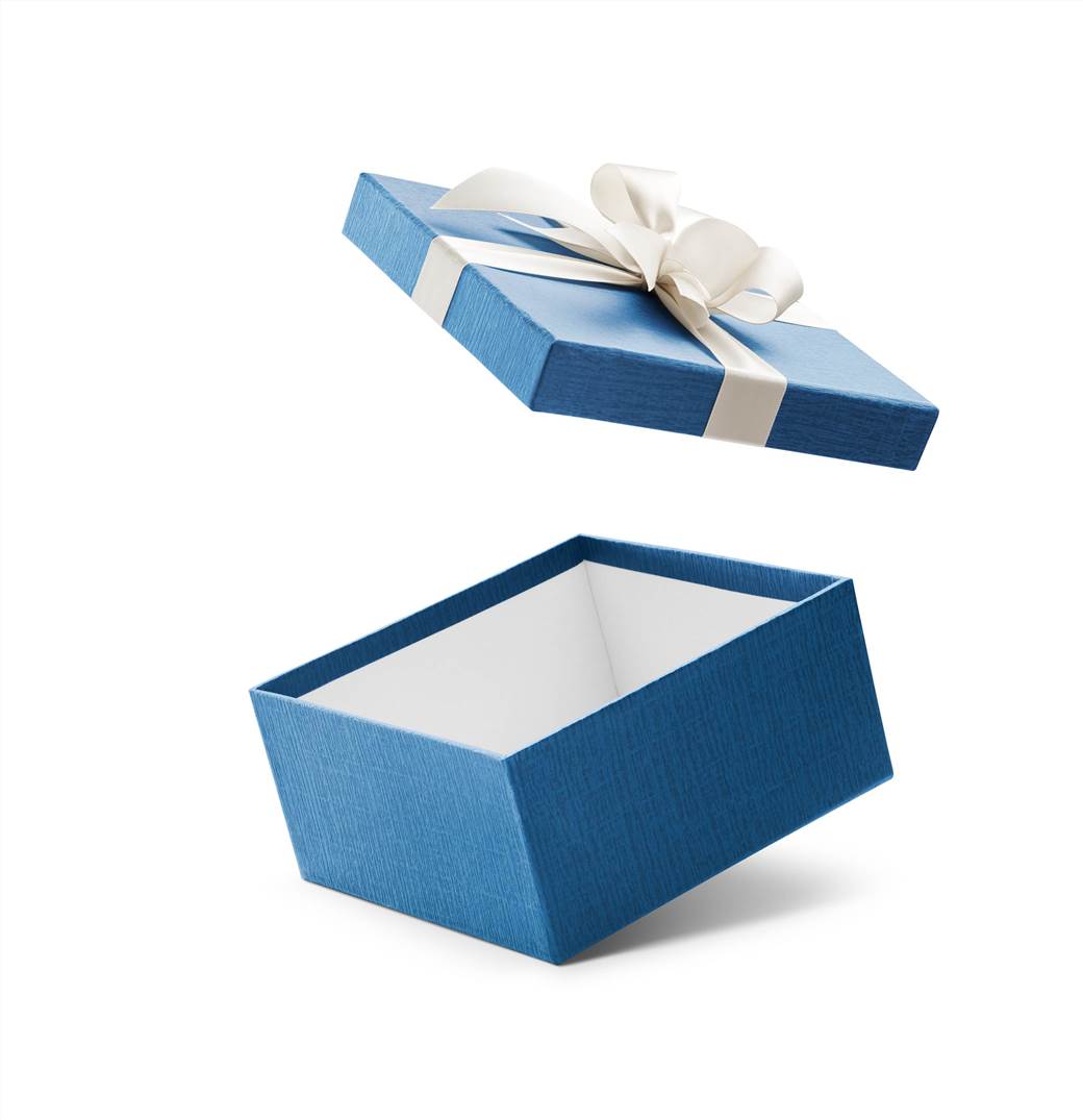 Birthday Gift Box- Vintage Blue
