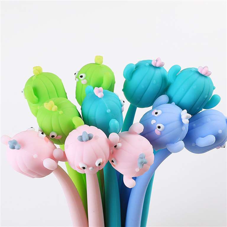 Cute Cactus Gel Pen - Four Colors