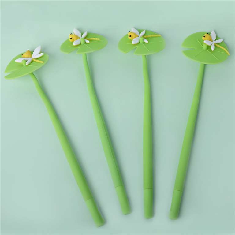 Lotus Leaf Series Gel Pen - Dragonfly