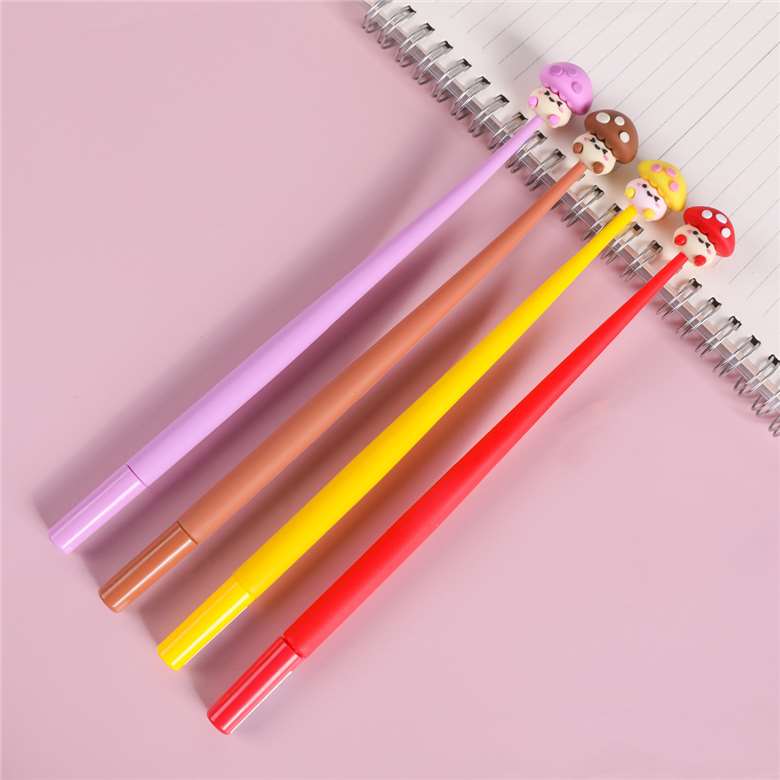 Baby Mushroom Gel Pen - Four Colors