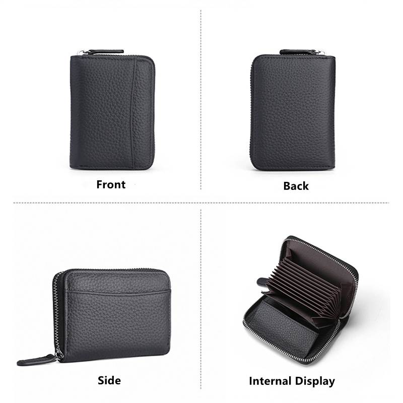 Zip Around Leather Card Case - Overview