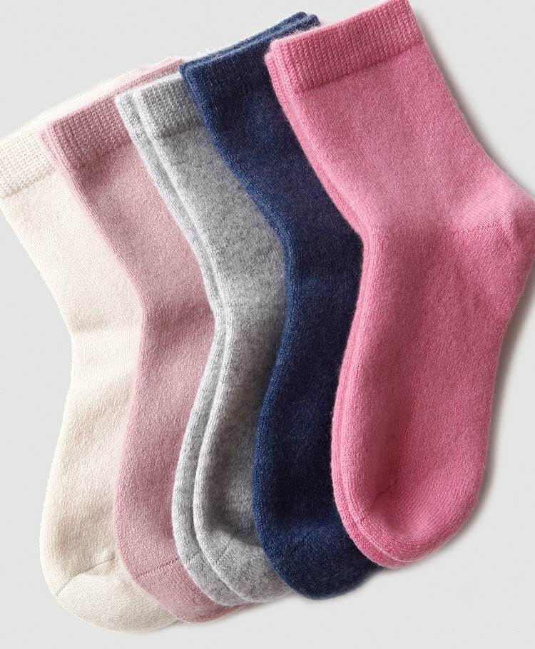 Custom Cashmere Socks