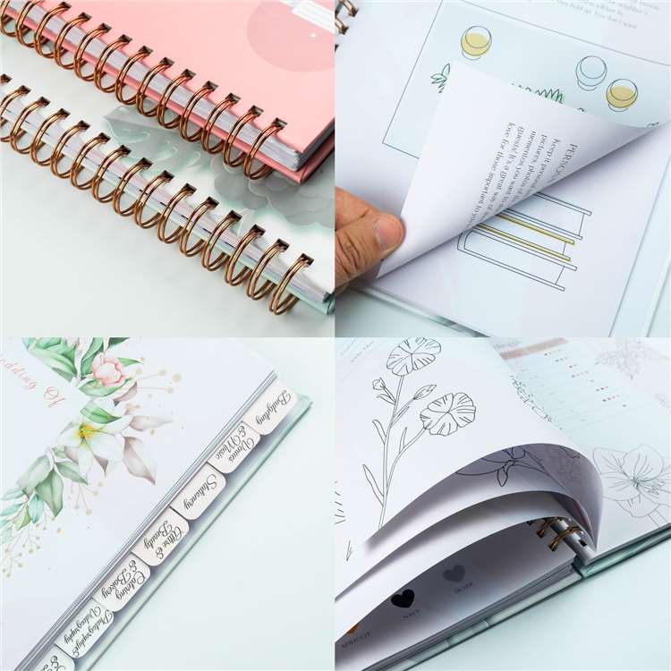 Delicate Wedding Planner Spiral Bound Wedding Album - Details