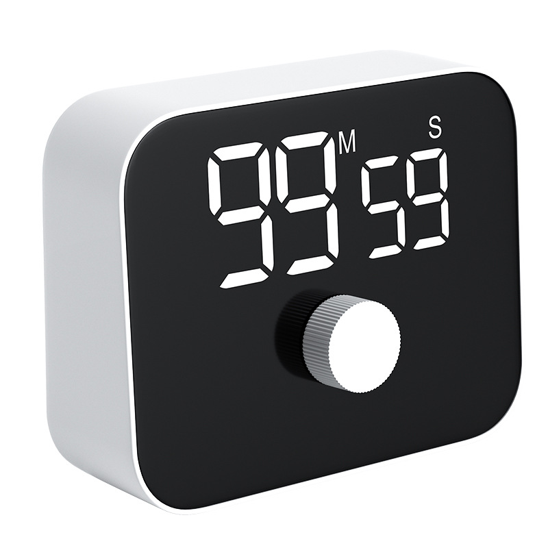 Borderless LED Timer with Rotary Knob