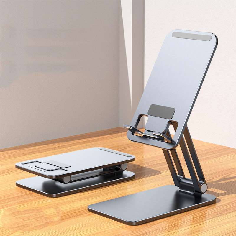 Economic Folding Desktop Phone Stand - Gray