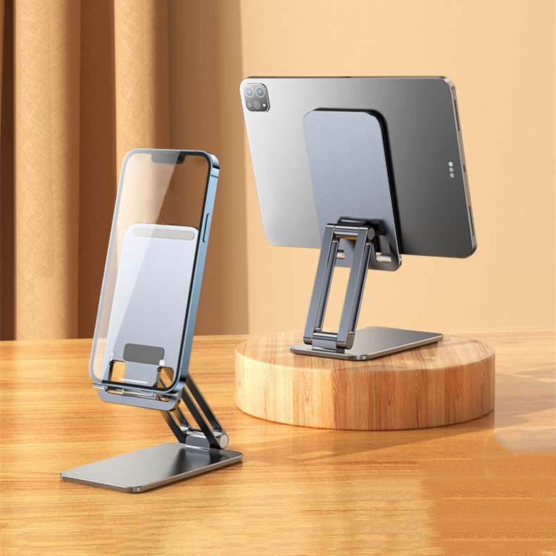 Economic Folding Desktop Phone Stand in Use