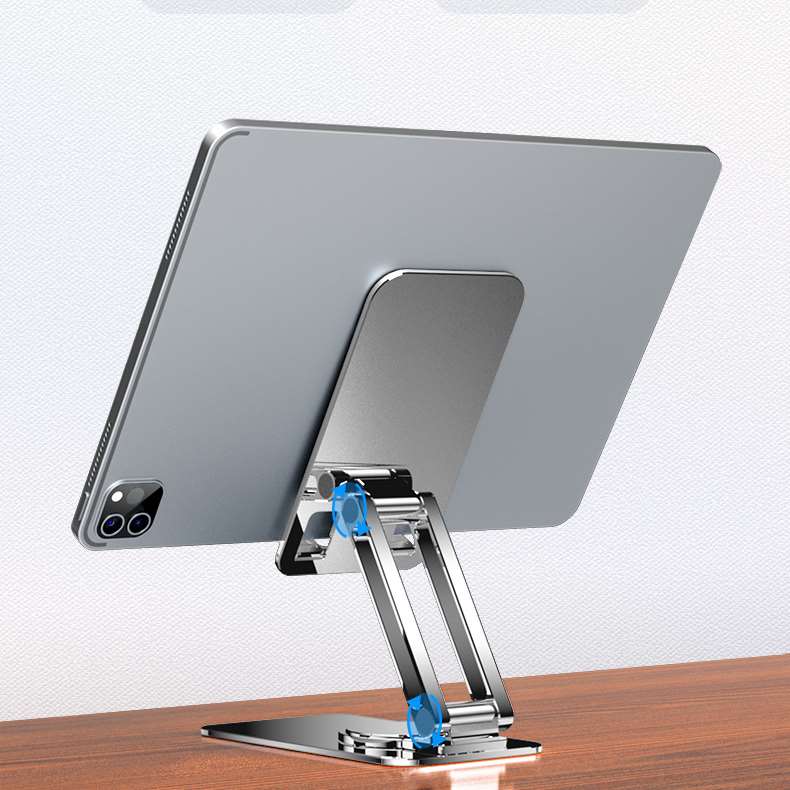 Luxurious Triple Folds Swivel Phone Stand - Angle Adjustment