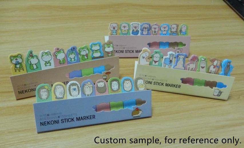 Die Cut Sticky Notes - Sample 2
