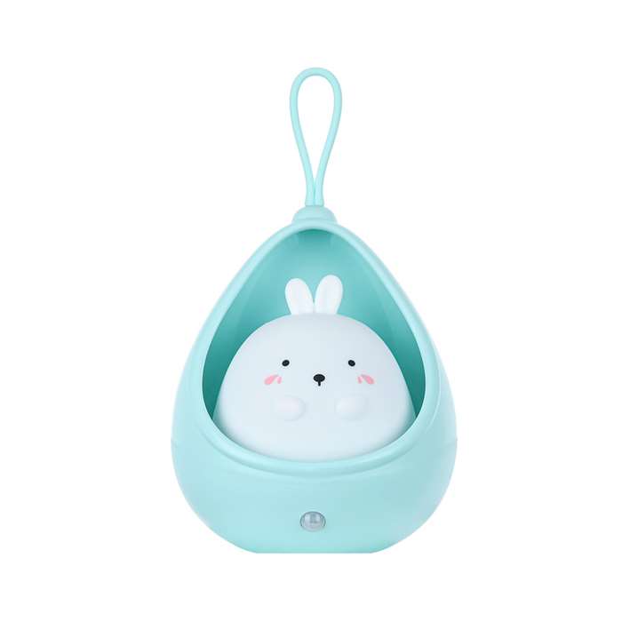 In-Pocket Blue Rabbit LED Night Light