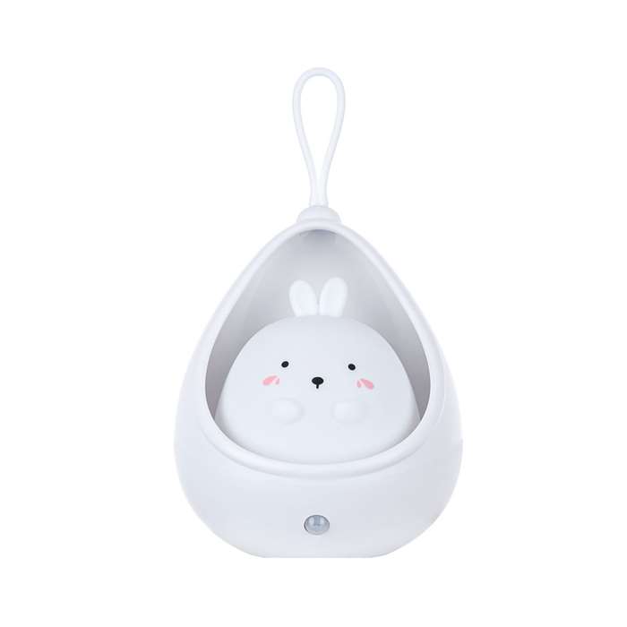 In-Pocket White Rabbit LED Night Light