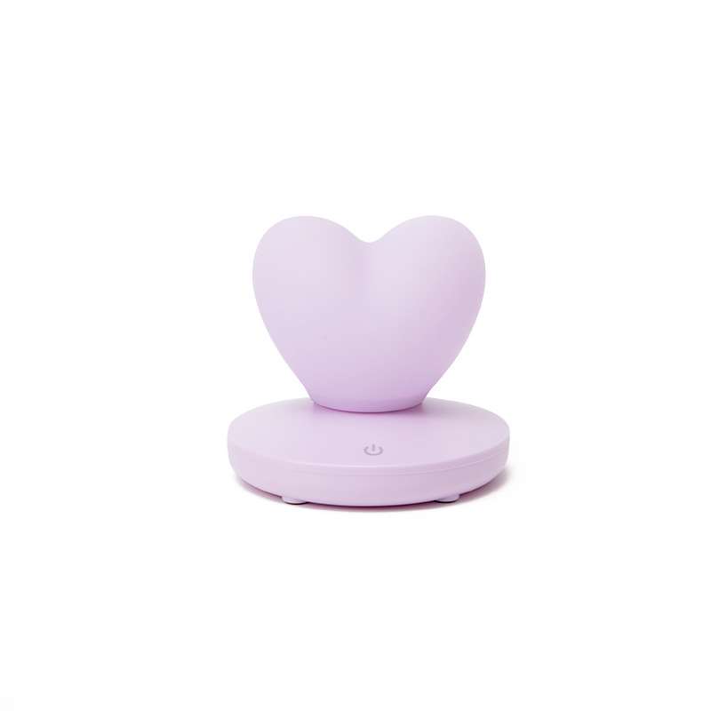 Heart Shape LED Night Light - Purple