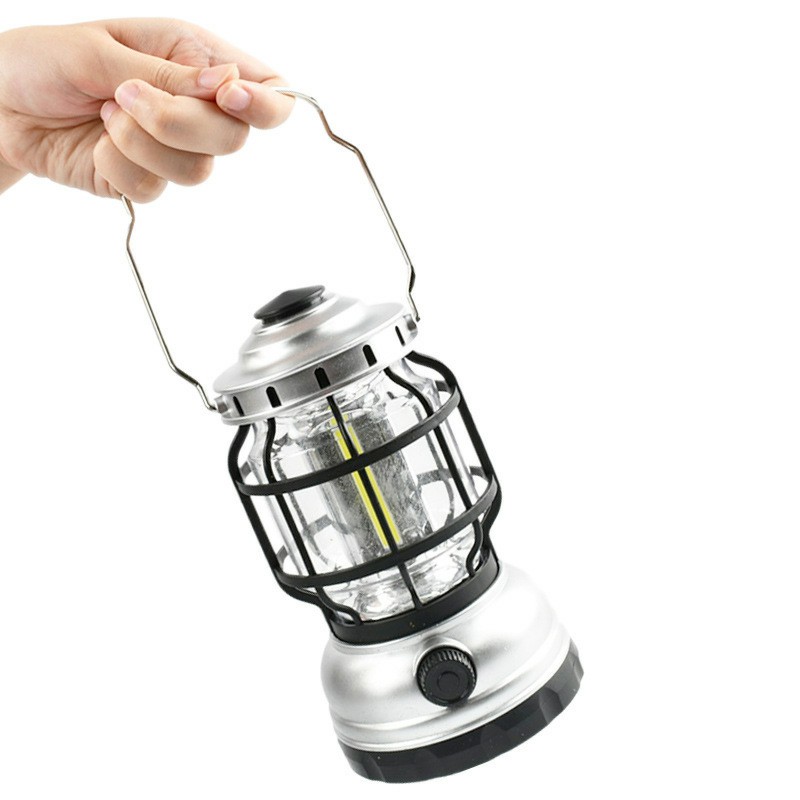 Vintage Stepless Adjustable Camping Light