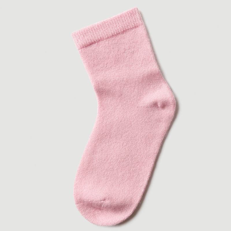 Rainbow Colors Cashmere Socks - Pink