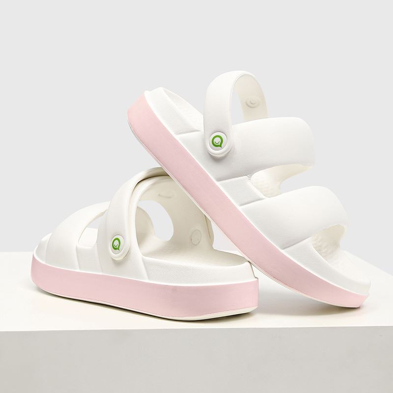 Candy Color EVA Women Sandals - White