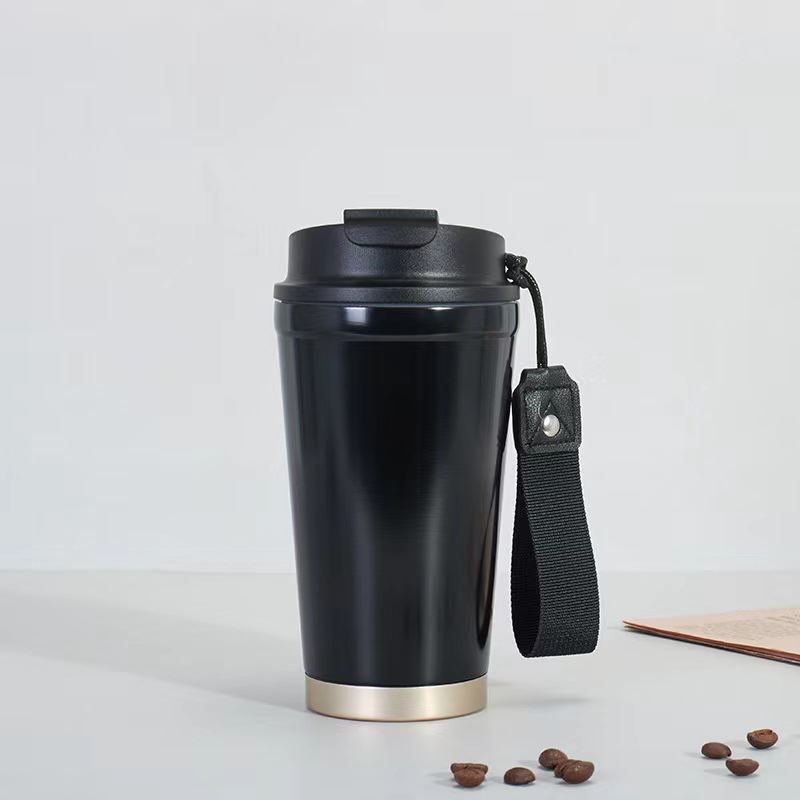 Black Travel Mug
