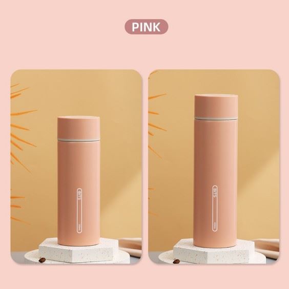 Pink Portable Insulated Cup