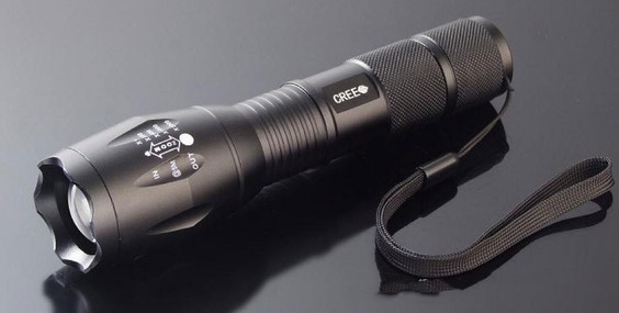 Water Resistant Zoom Mini Flashlight - Printing
