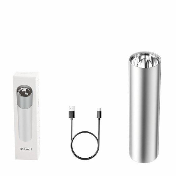 Minimalist LED Mini Flashlight - White