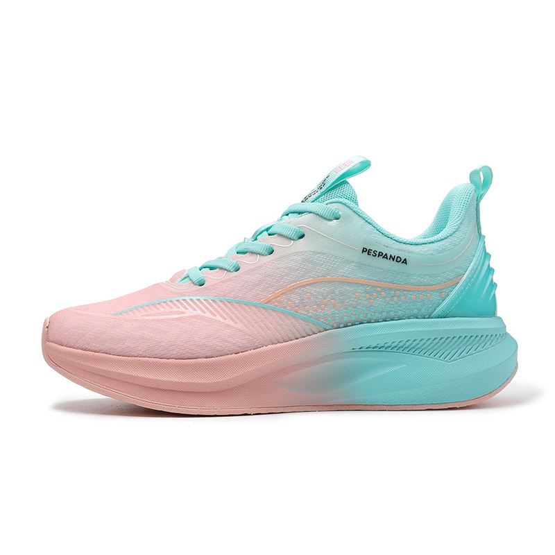 Shock-absorbing Lightweight Mesh Running Shoes - Pink