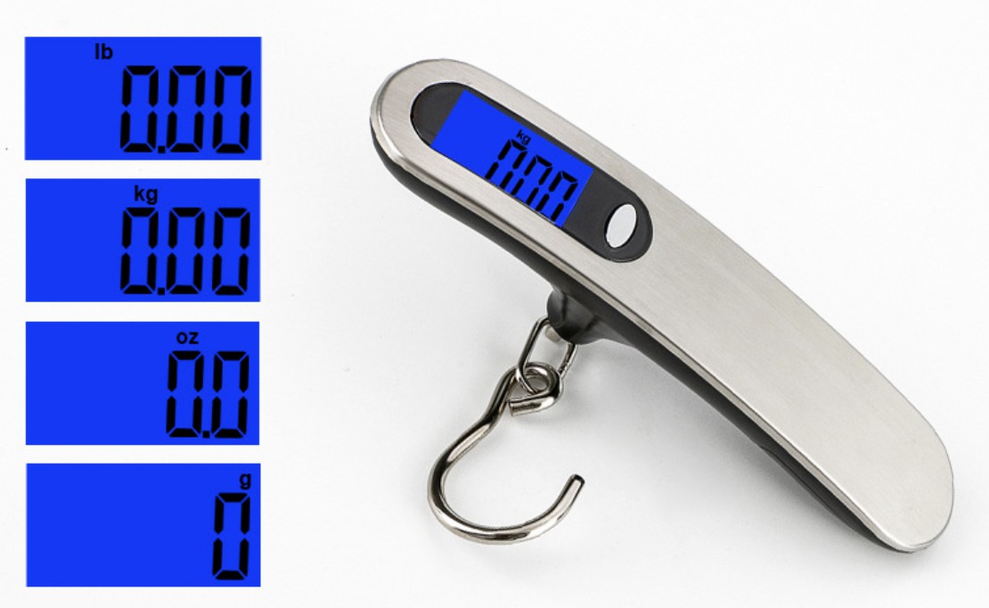 Portable Mini LCD Travel Scale - Measuring Unit