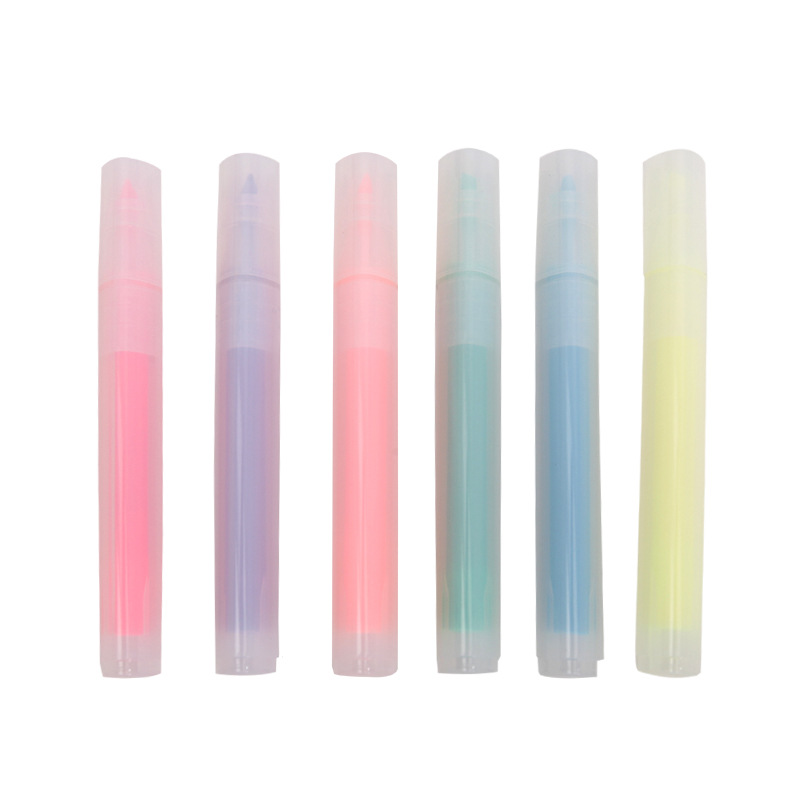 Triangular Matt ABS Shell Highlighter - Colors