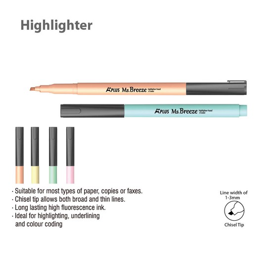 Slender Rob Soft Colors Highlighter