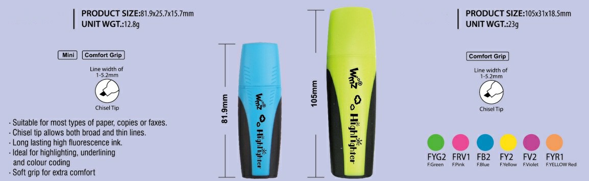 Sport Style Bright Color Highlighter