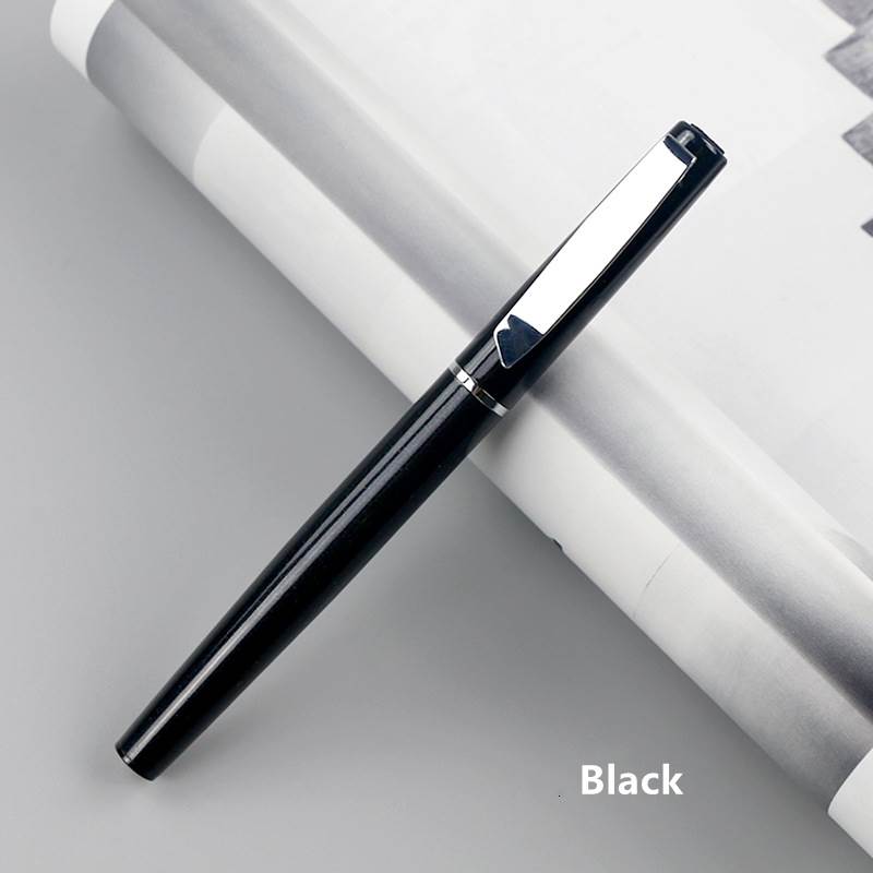 Classic Business Metal Rollerball Pen - Black