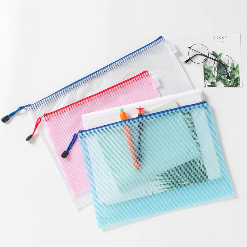 Mesh Zipper File Pouch - Samples