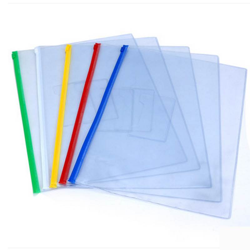 PVC Pouch With Colorful Zipper - Samples