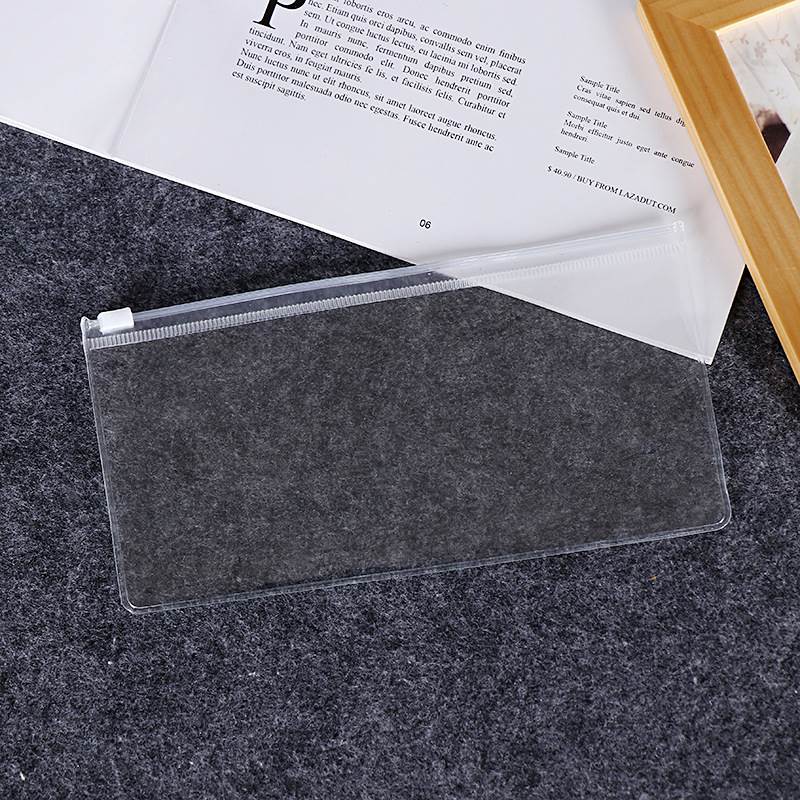 Transparent PVC Zipper Bag - Sample