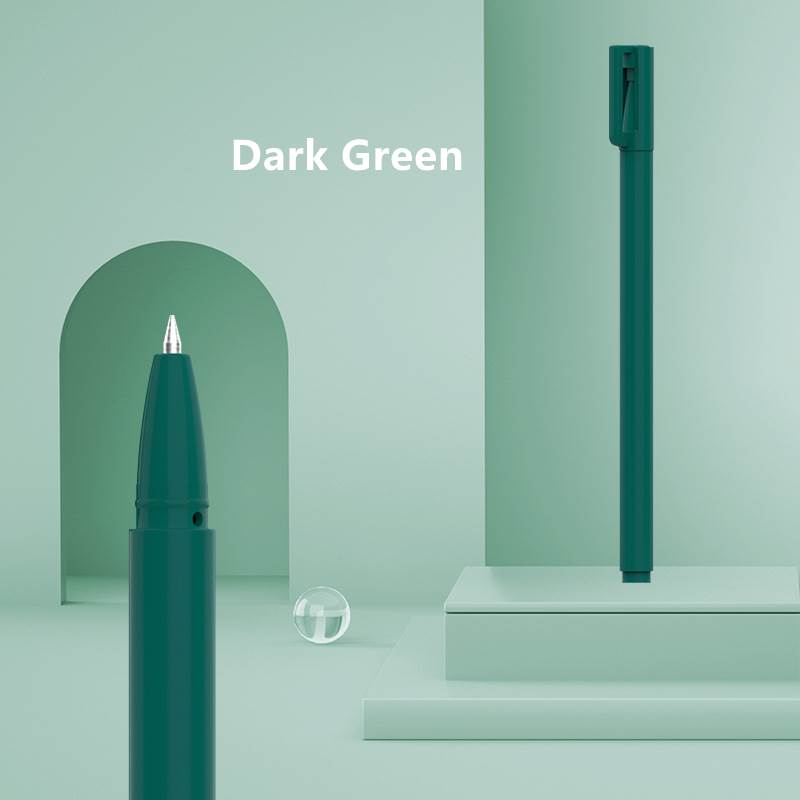 Fresh Color Plastic Gel Pen - Dark Green