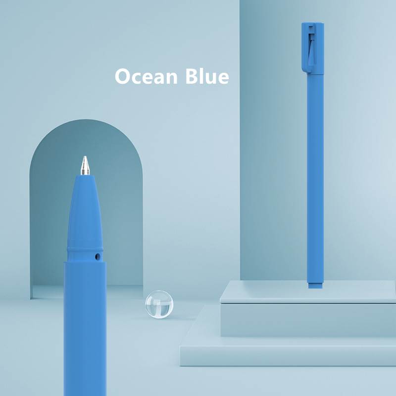Fresh Color Plastic Gel Pen - Ocean Blue