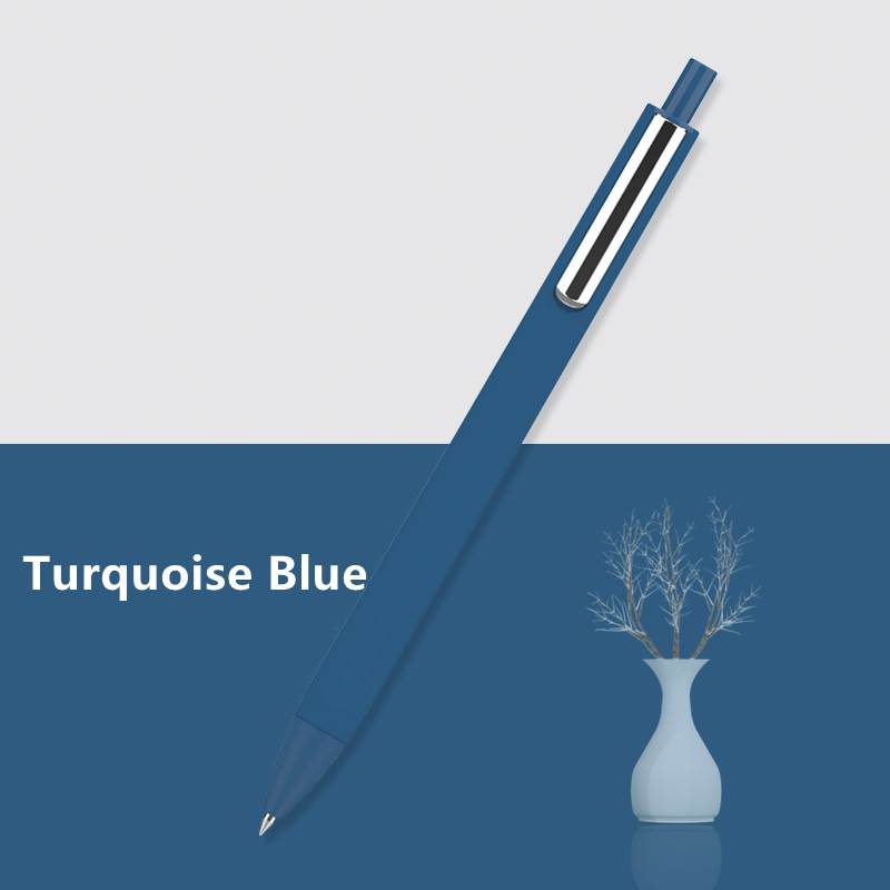Exhibition Givweaway Retractable Gel Pen - Turquoise Blue