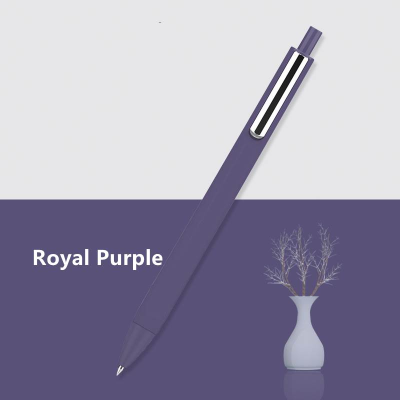 Exhibition Givweaway Retractable Gel Pen - Royal Purple
