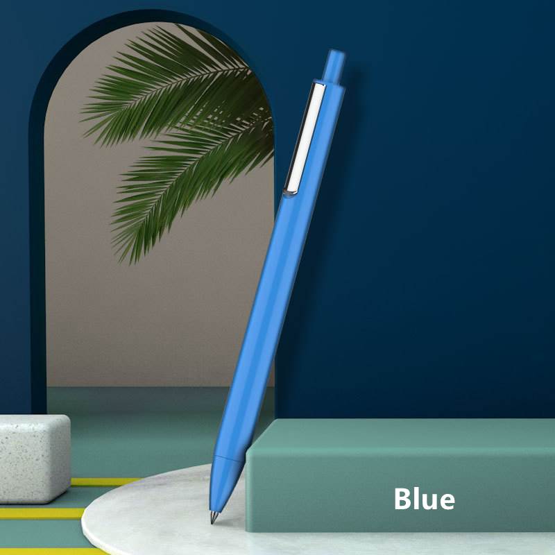 Exhibition Givweaway Retractable Gel Pen - Blue