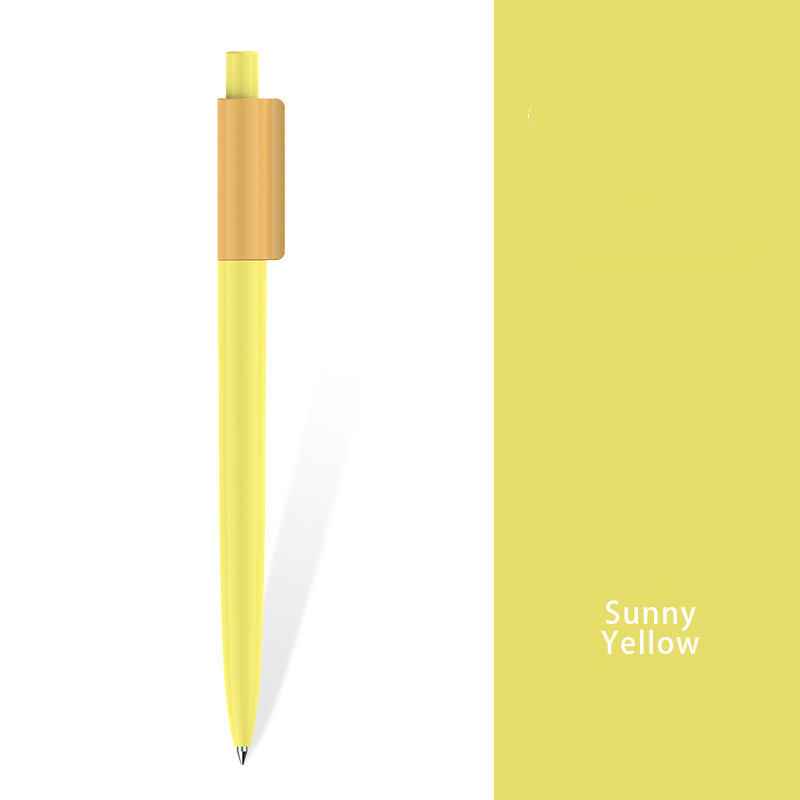 Jelly Color Retractable Gel Pen - Sunny Yellow