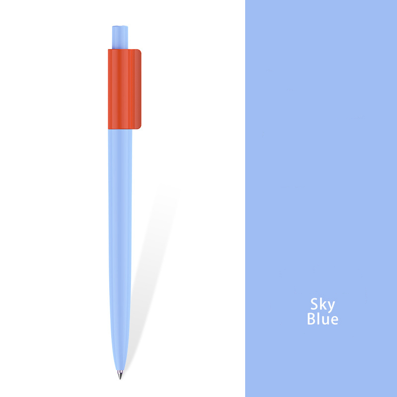 Jelly Color Retractable Gel Pen - Sky Blue